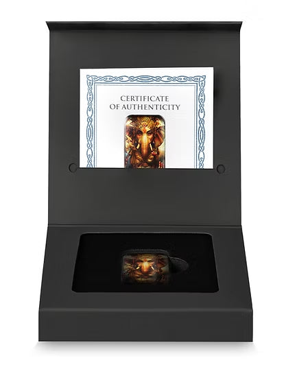 2025 Germania Diwali Ganesa 2oz Pure Silver Cast Bar