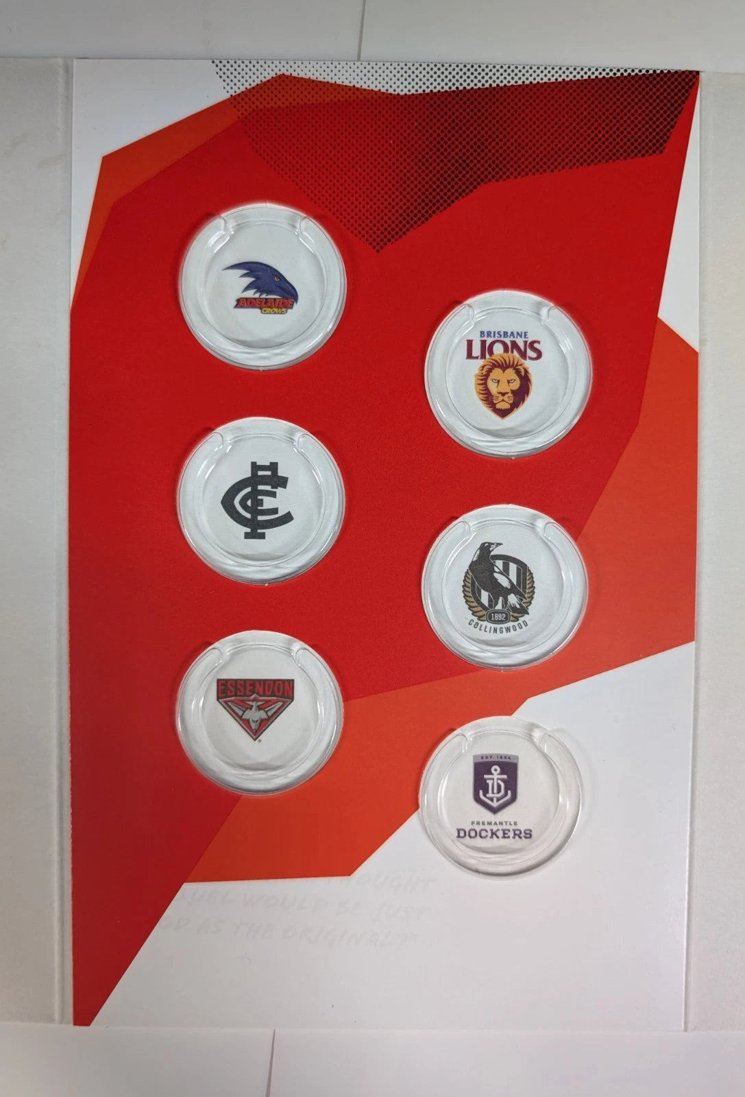 2024 RAM AFL 20-Coin Set in Roll and Book