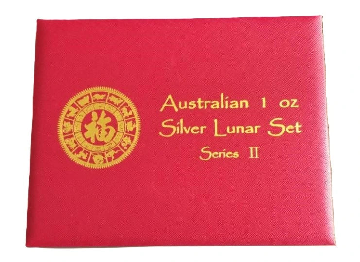 2012 Perth Mint Lunar Dragon 1oz Silver 12 Coin Collection