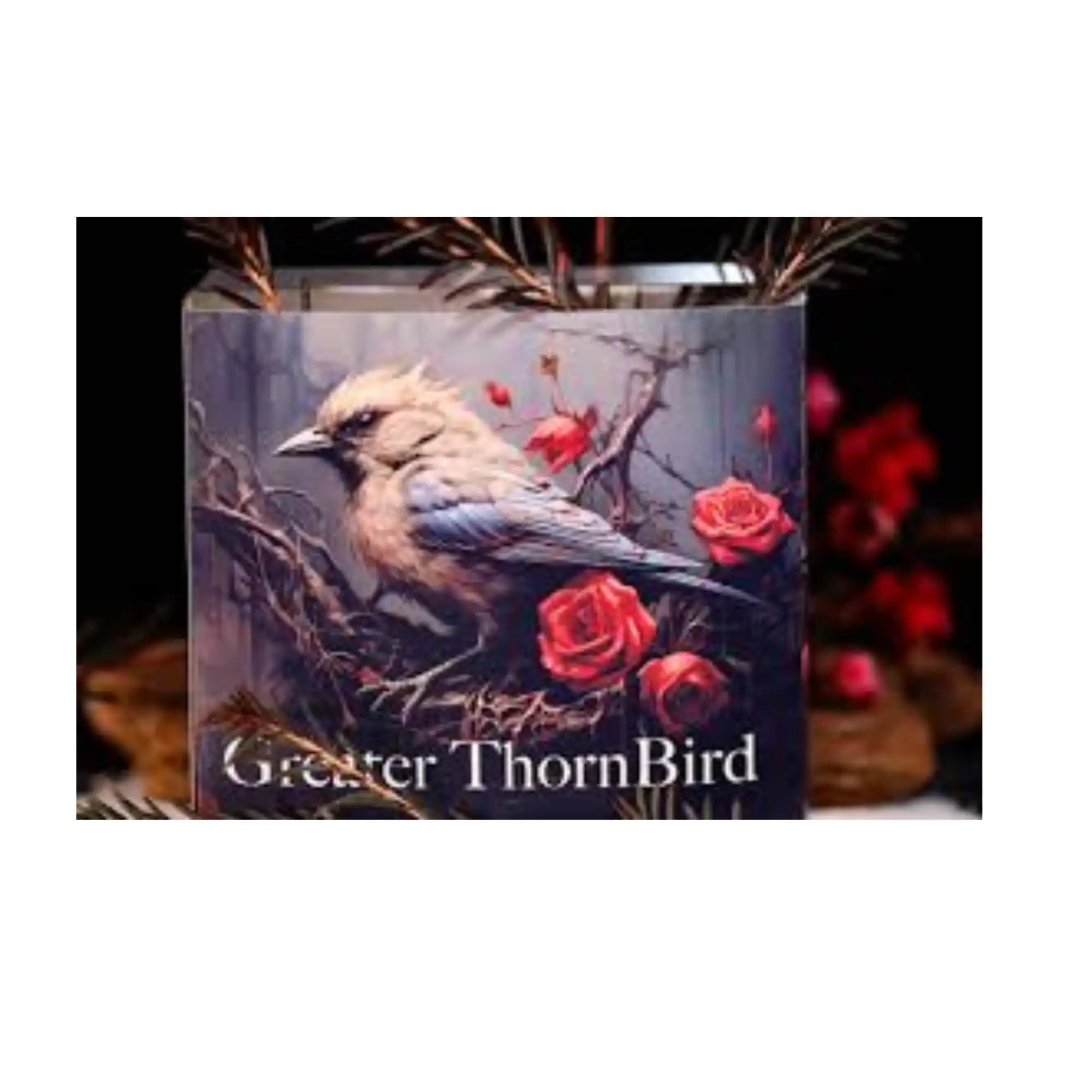 2025 Gabon Greater Thorn Bird 3oz Silver Antiqued Coin