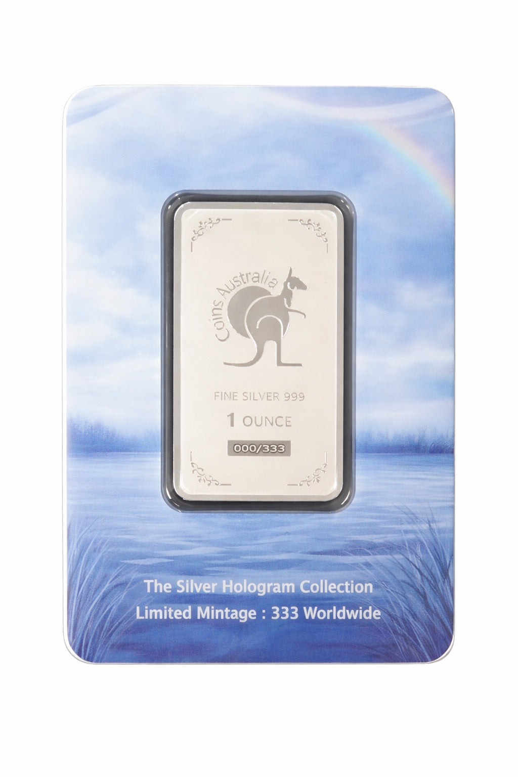 2026 Wings of Wonder Swan 1oz Silver Hologram Bar
