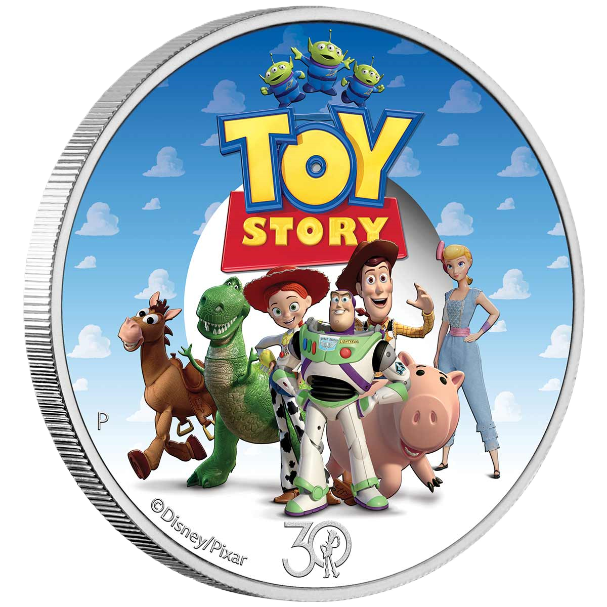 2025 Perth Mint Toy Story 30th Anniversary 1/2oz Silver Proof Coloured Coin