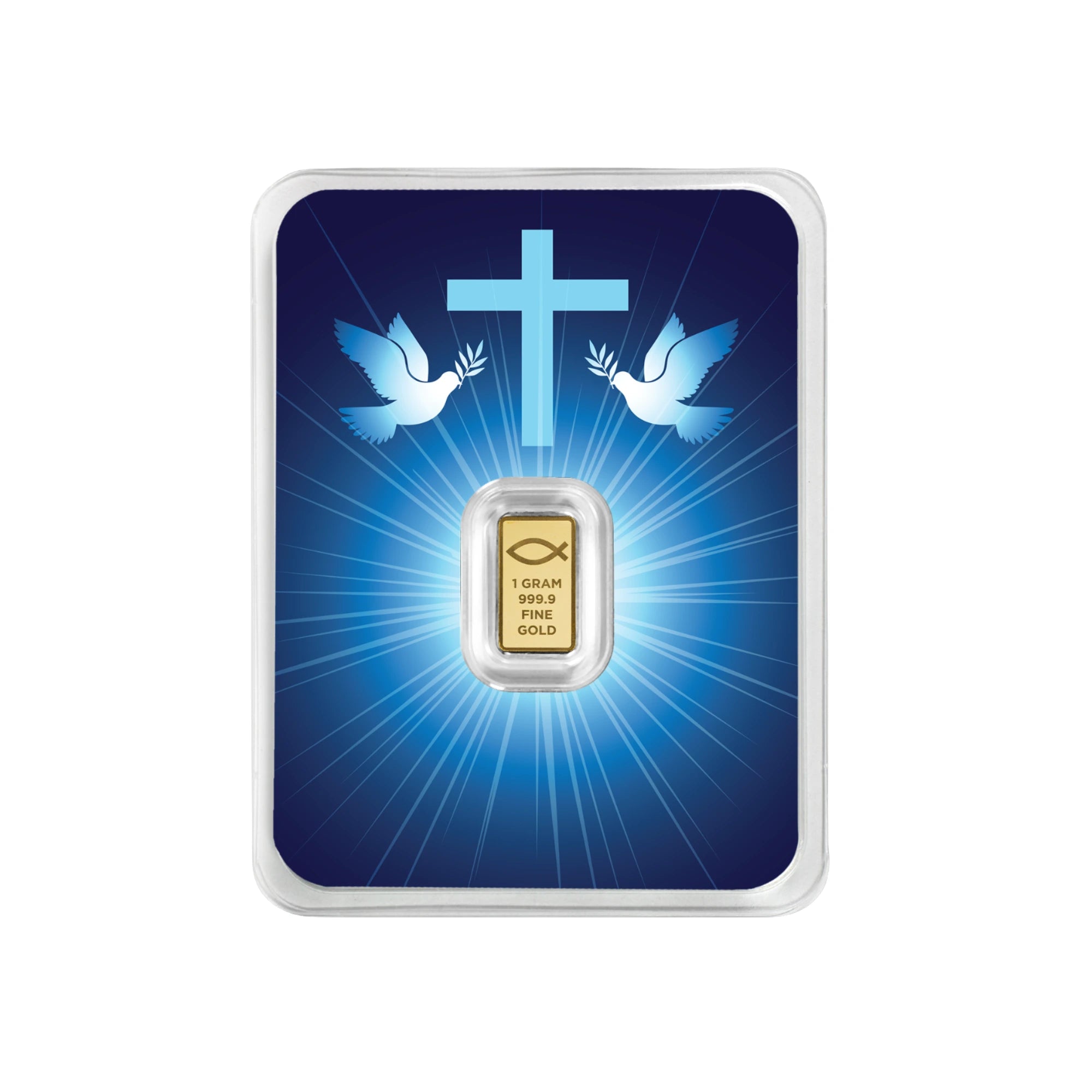 PAMP Blessings of Jesus Christ 1g Gold Minted Bar