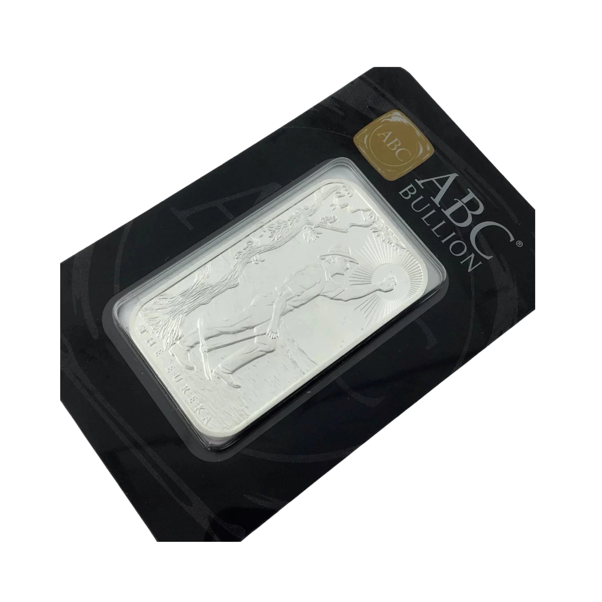 ABC Mint Eureka Sealed 1oz Silver Bullion Bar on Card
