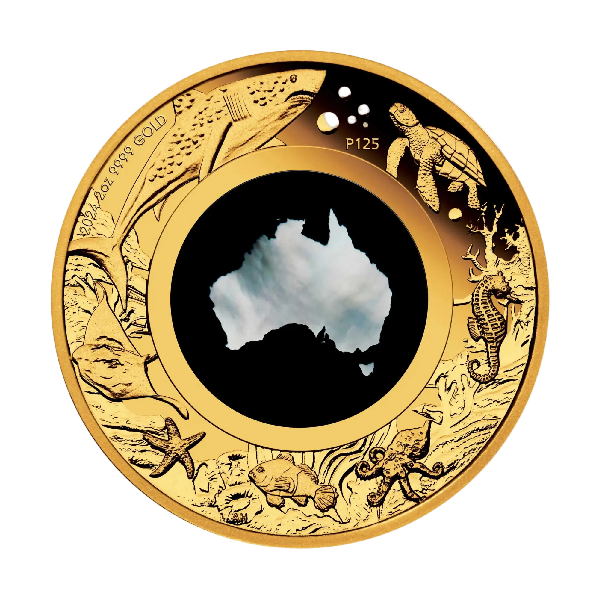 2024 Perth Mint Great Southern Land Mother of Pearl 2oz Gold Proof Coin