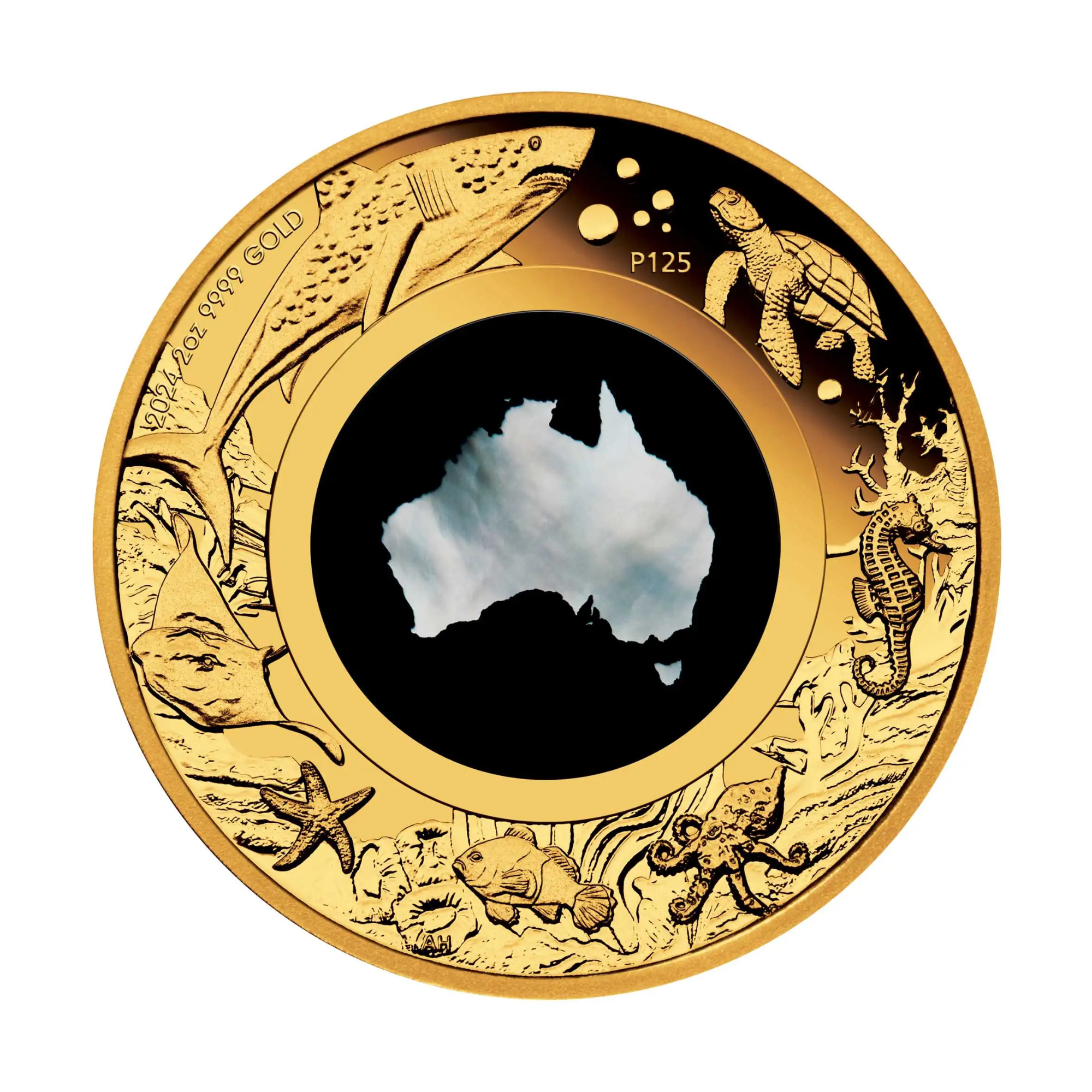 2024 Perth Mint Great Southern Land Mother of Pearl 2oz Gold Proof Coin