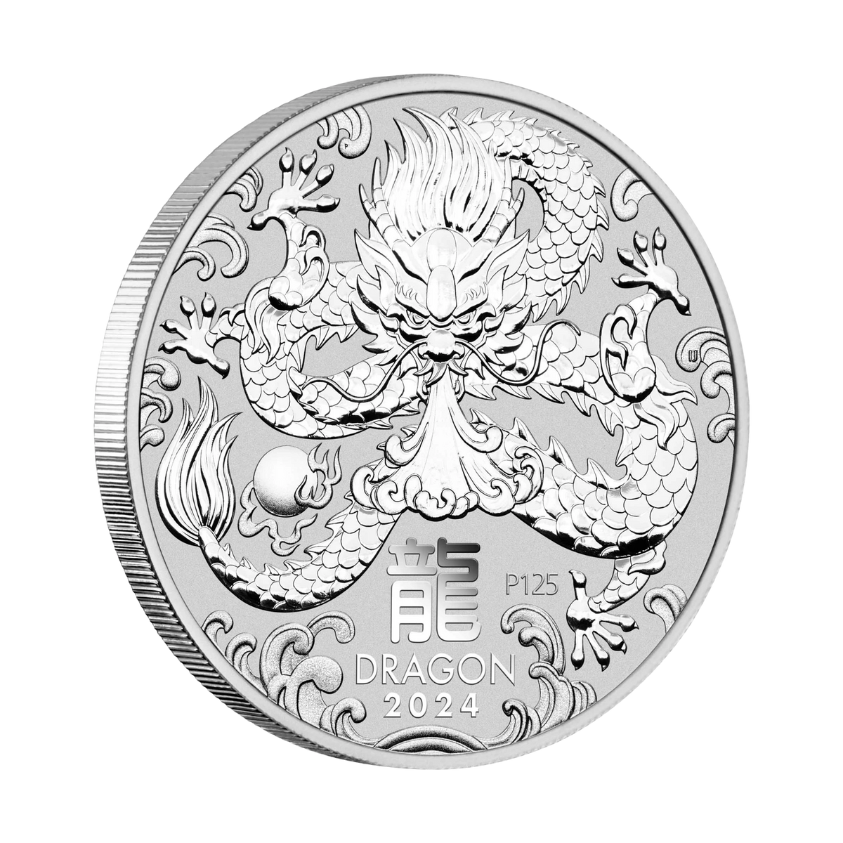 L*a様 Dragon Silver Coin - Perthmint 2024 Perth Mint Lunar Dragon 1oz Silver Bullion Coin